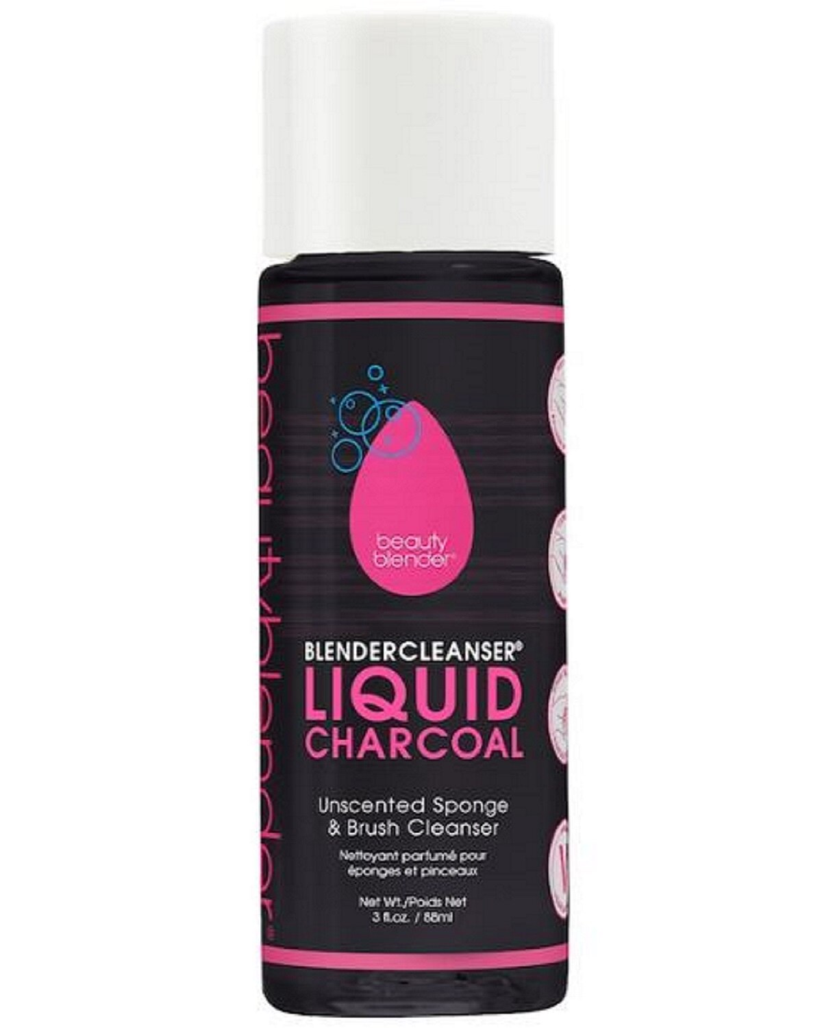 BEAUTY CLEANSER CHARCOAL (LIMPIADOR L&Iacute;QUIDO DE BROCHAS Y ESPONJAS)